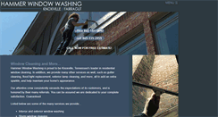 Desktop Screenshot of hammerwindowwashing.com